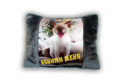 Подушка с вашим фото почтой